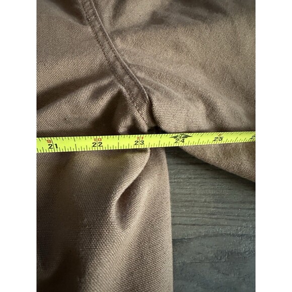 Woolrich Jacket Mens Large Elite Series Tactical Brown Canvas Heavy Parka Coat - Picture 4 of 8